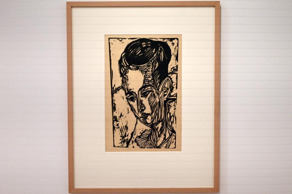 Ernst Ludwig Kirchner (1904–1933): Kopf (Fräulein Hardt), 1915