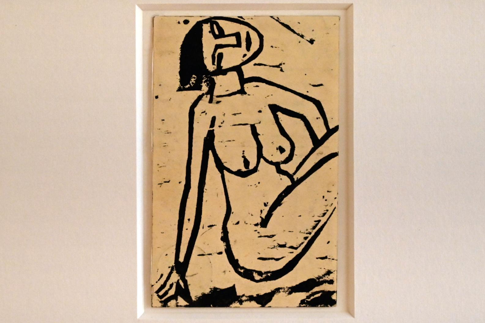 Erich Heckel (1906–1958), Weiblicher Akt, Köln, Museum Ludwig, 02.06, 1912, Bild 2/3