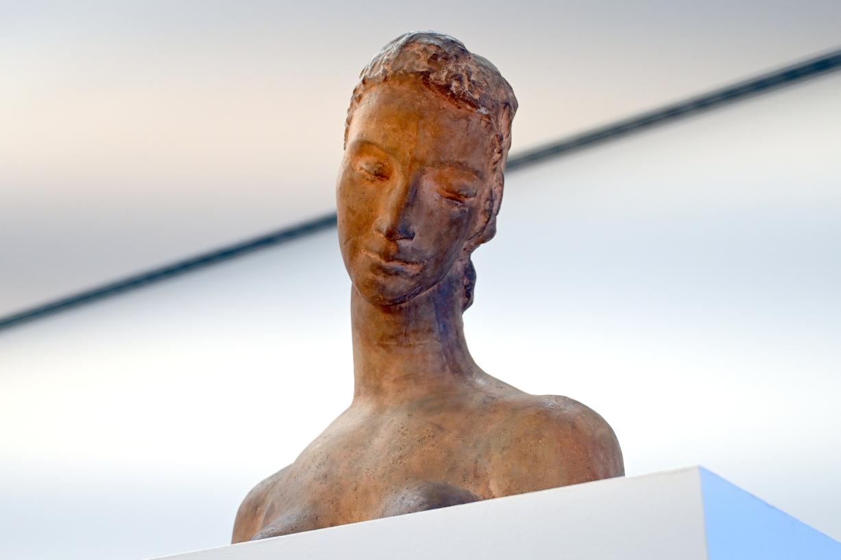 Wilhelm Lehmbruck (1909–1918), Geneigter Frauenkopf, Köln, Museum Ludwig, 02.11, 1911, Bild 3/4