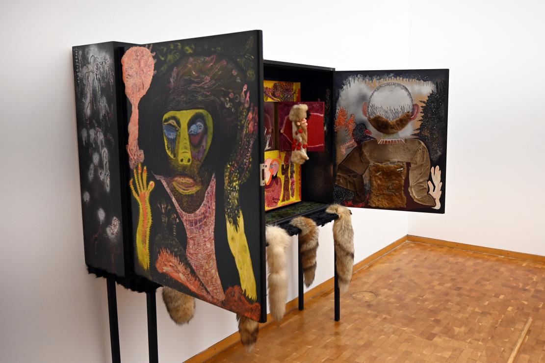 Ursula Schultze-Bluhm (1954–1997), Der große Schrank der Pandora, Köln, Museum Ludwig, 02.24, 1966, Bild 3/5