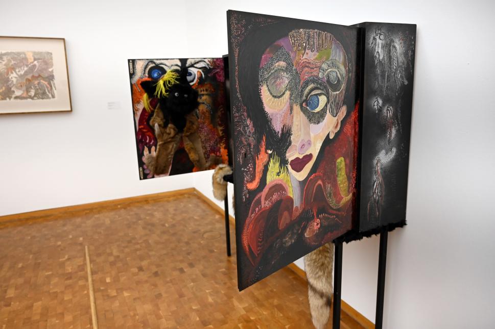 Ursula Schultze-Bluhm (1954–1997), Der große Schrank der Pandora, Köln, Museum Ludwig, 02.24, 1966, Bild 4/5