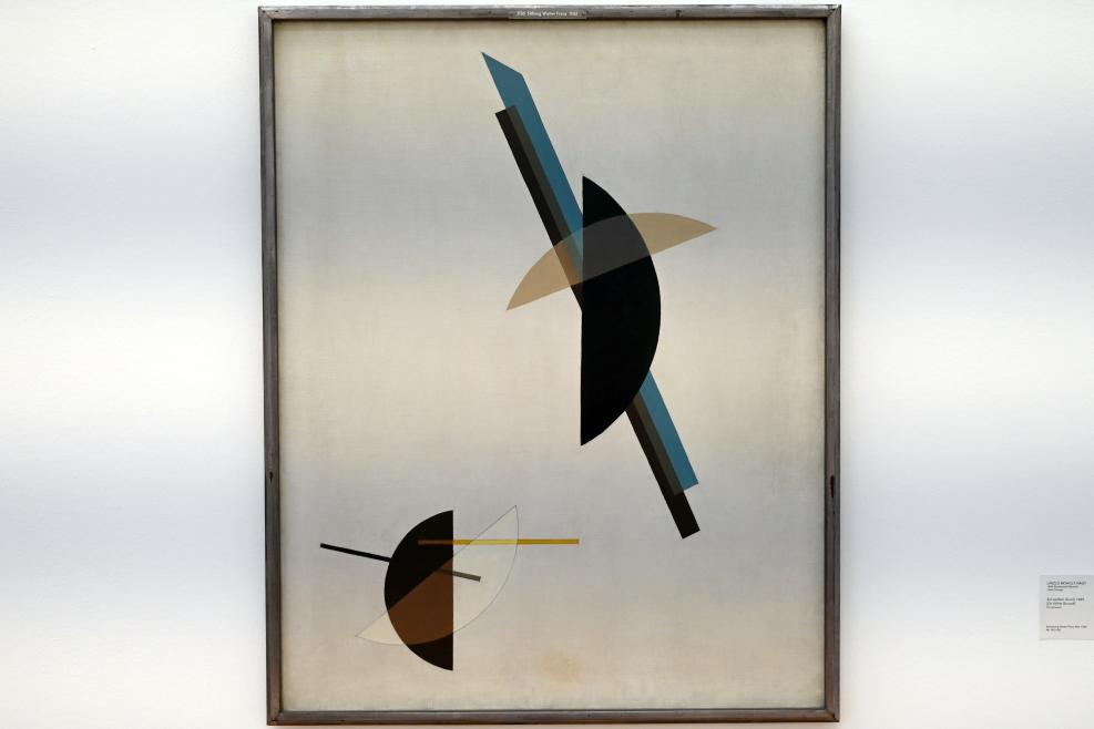 László Moholy-Nagy: Auf weißem Grund, 1923
