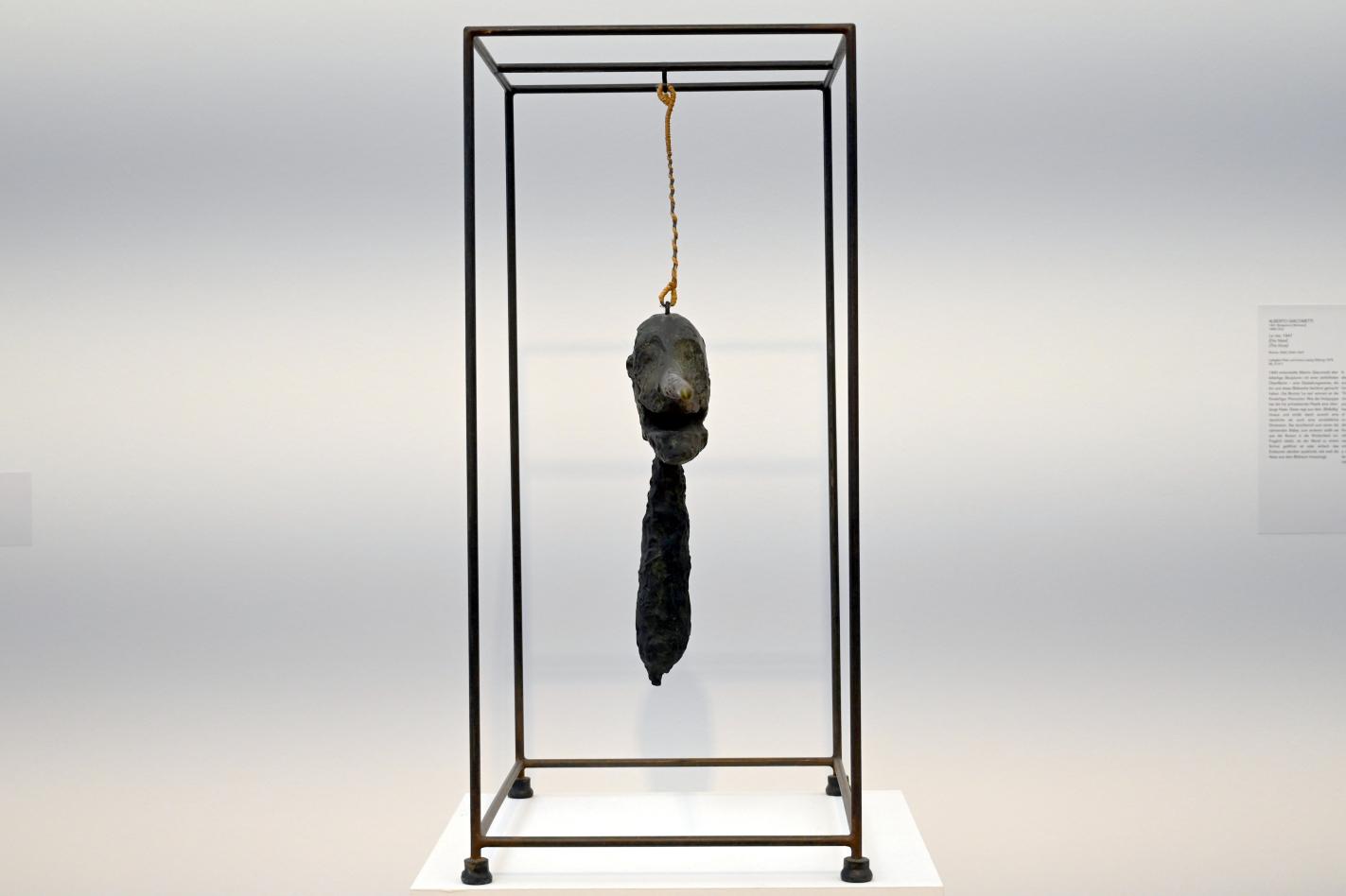 Alberto Giacometti (1914–1965), Die Nase, Köln, Museum Ludwig, 02.27, 1947, Bild 3/5