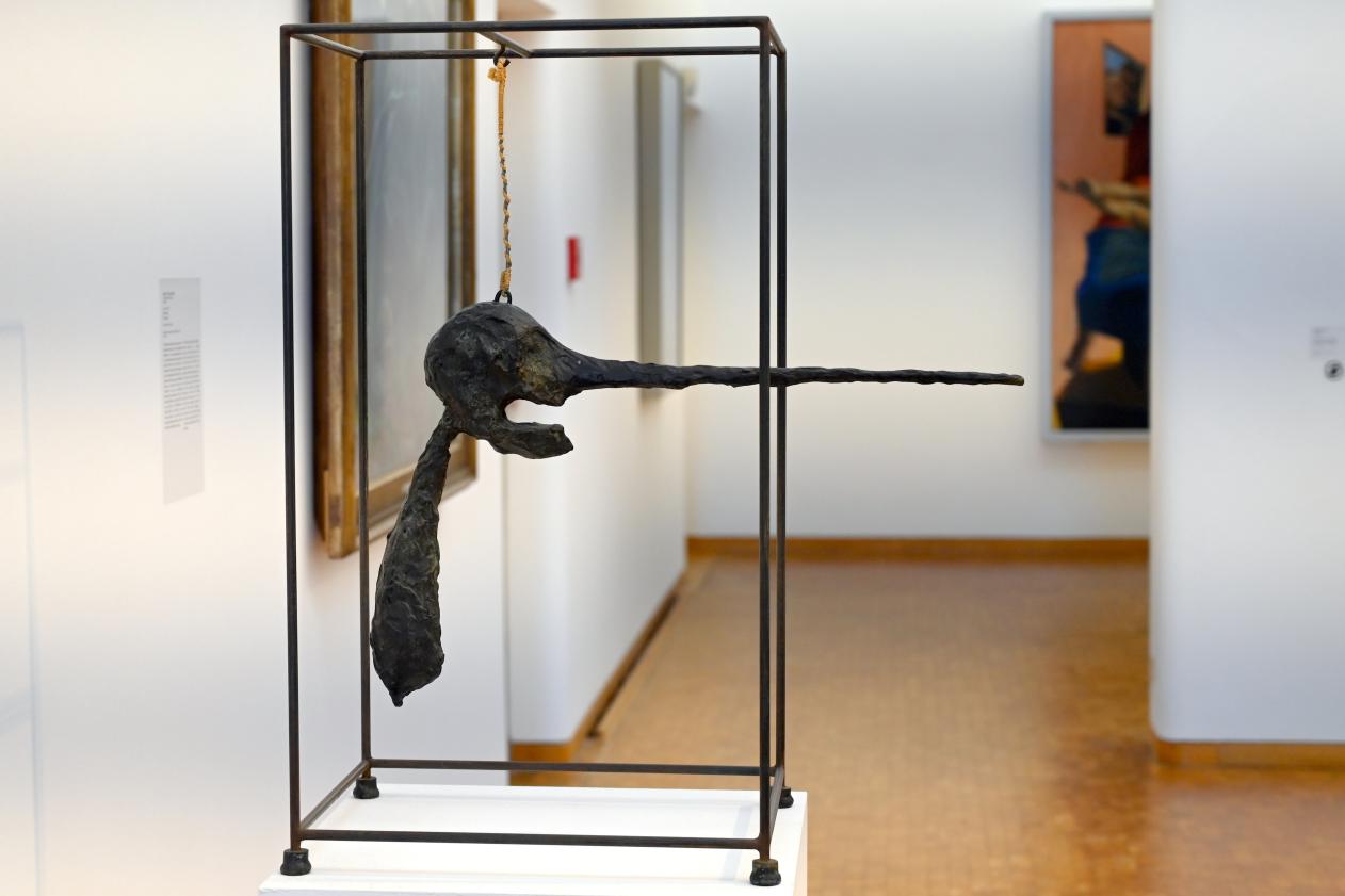 Alberto Giacometti (1914–1965), Die Nase, Köln, Museum Ludwig, 02.27, 1947, Bild 4/5