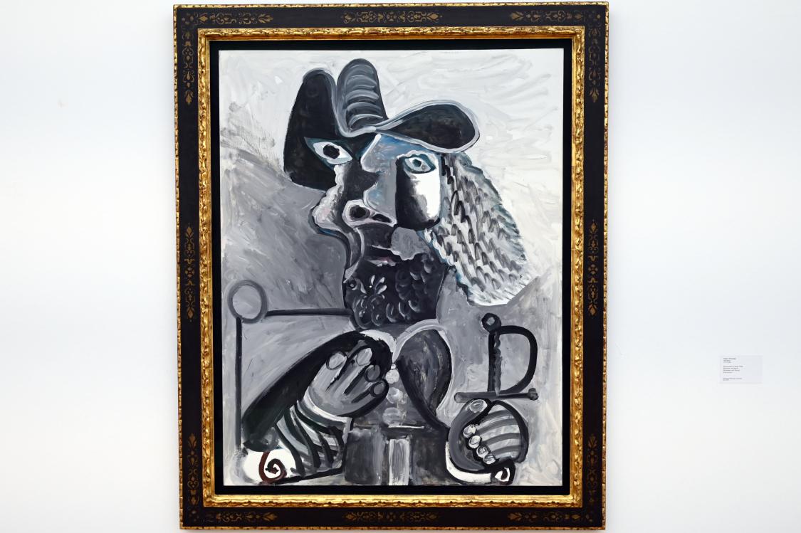 Pablo Picasso (1897–1972), Musketier mit Degen, Köln, Museum Ludwig, 02.36, 1972