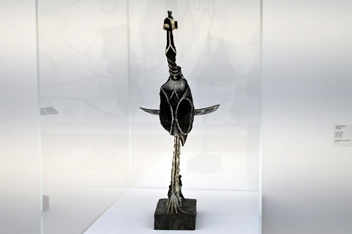 Pablo Picasso (1897–1972), Der Kranich, Köln, Museum Ludwig, 02.36, 1952, Bild 3/4