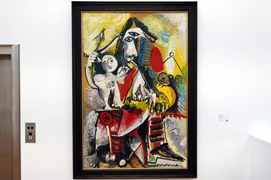 Pablo Picasso: Musketier und Amor, 1969