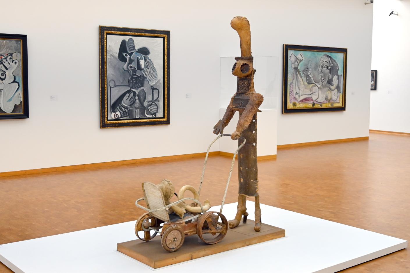 Pablo Picasso: Frau mit Kinderwagen, 1950