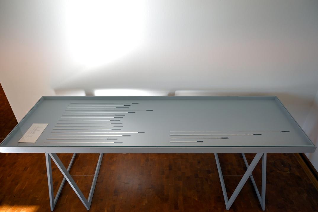 Stanley Brouwn (1988), Ohne Titel (Historische Maße/Brouwn Maße), Köln, Museum Ludwig, 01.44, 1988, Bild 4/5