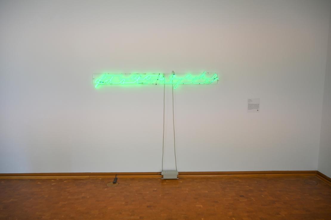 Richard Serra (1967–2015), God is a Loving Father, Köln, Museum Ludwig, 01.44, 1967, Bild 2/3