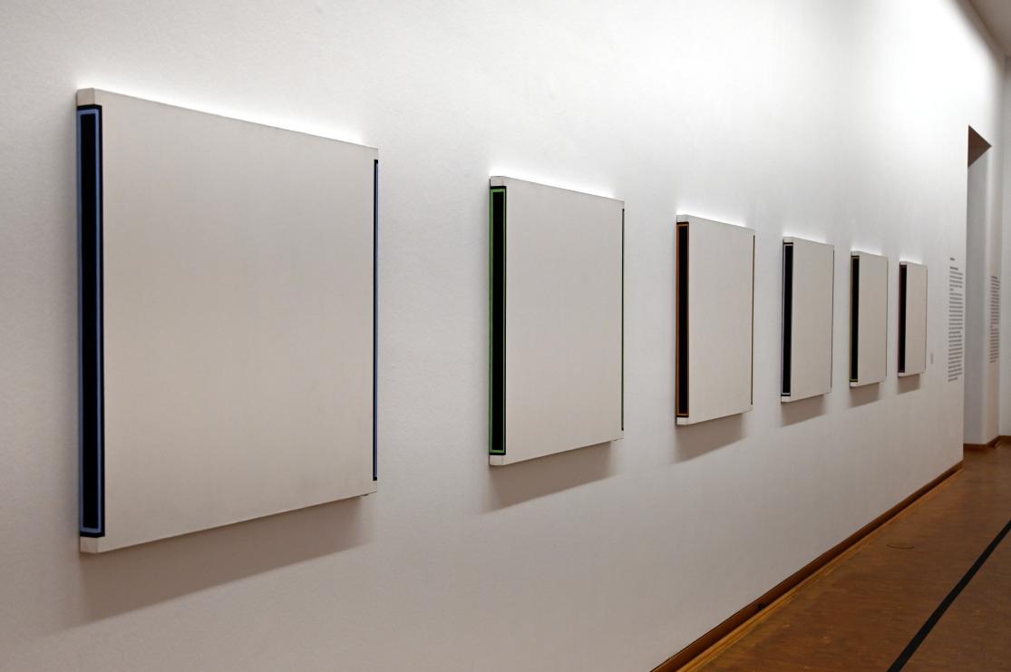 Jo Baer (1964–1970), Ohne Titel, Köln, Museum Ludwig, 01.38, 1969–1971, Bild 2/3