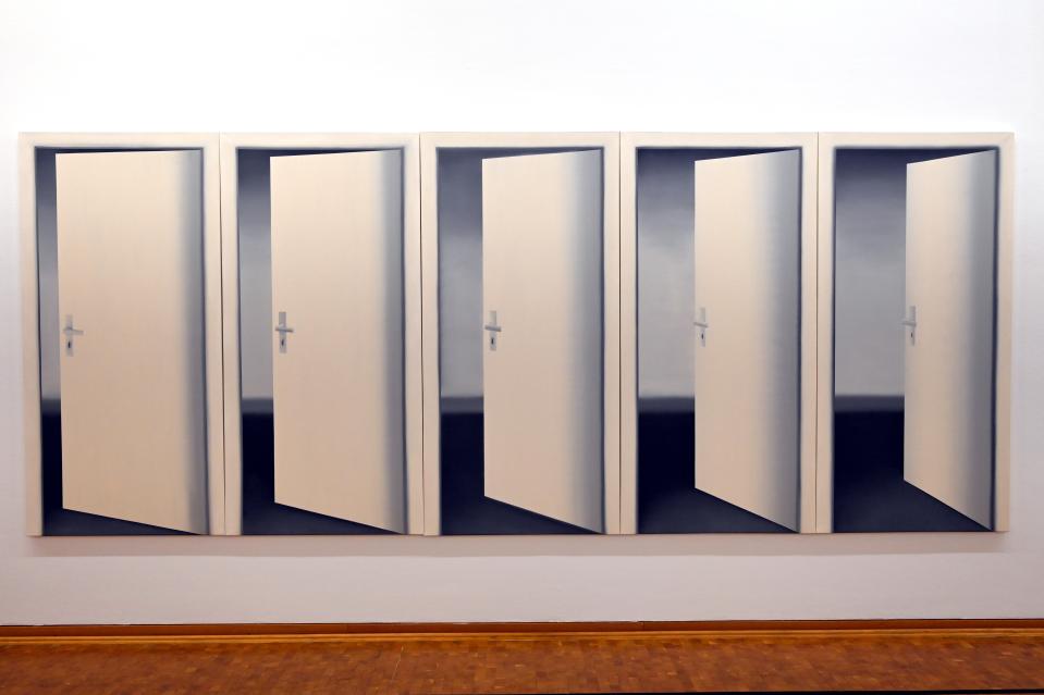 Gerhard Richter (1963–2020), Fünf Türen, Köln, Museum Ludwig, 01.38, 1967