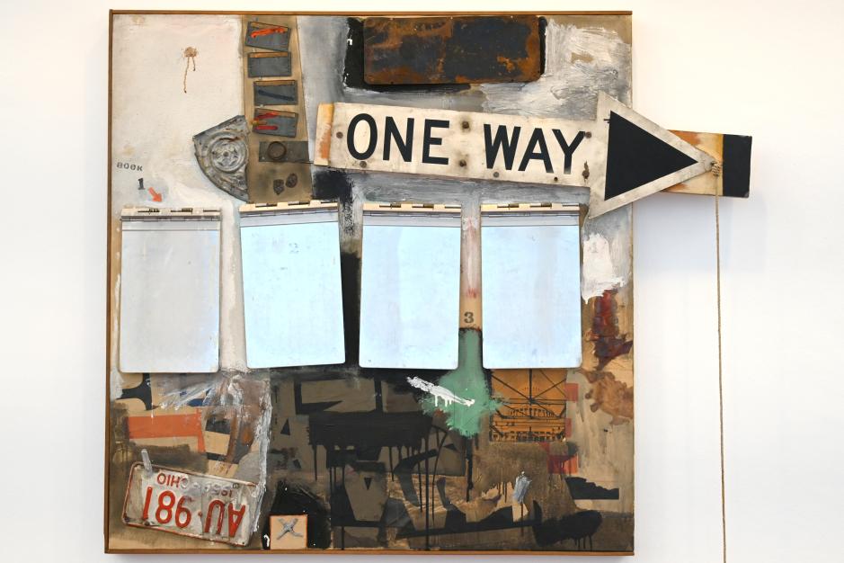 Robert Rauschenberg (1956–1990), Schwarzmarkt, Köln, Museum Ludwig, 01.17, 1961, Bild 2/3