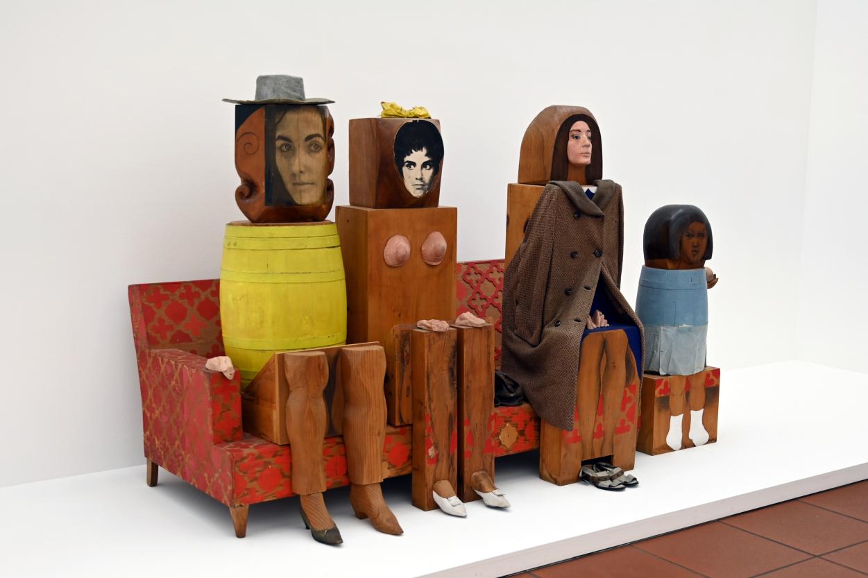 Marisol Escobar (1962–1971), Der Besuch, Köln, Museum Ludwig, 01.09, 1964, Bild 2/3