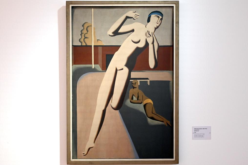 Willi Baumeister (1913–1955), Läuferin II, Schwäbisch Hall, Kunsthalle Würth, Ausstellung "Sport, Spaß und Spiel" vom 13.12.2021 - 26.02.2023, Obergeschoß, 1927