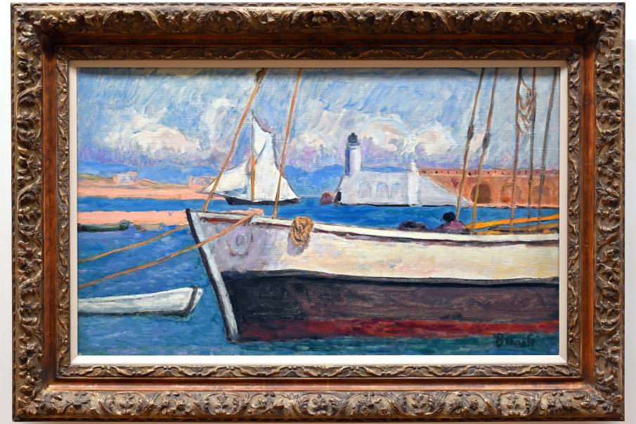 Pierre Bonnard: Der Yachthafen, Antibes, 1914
