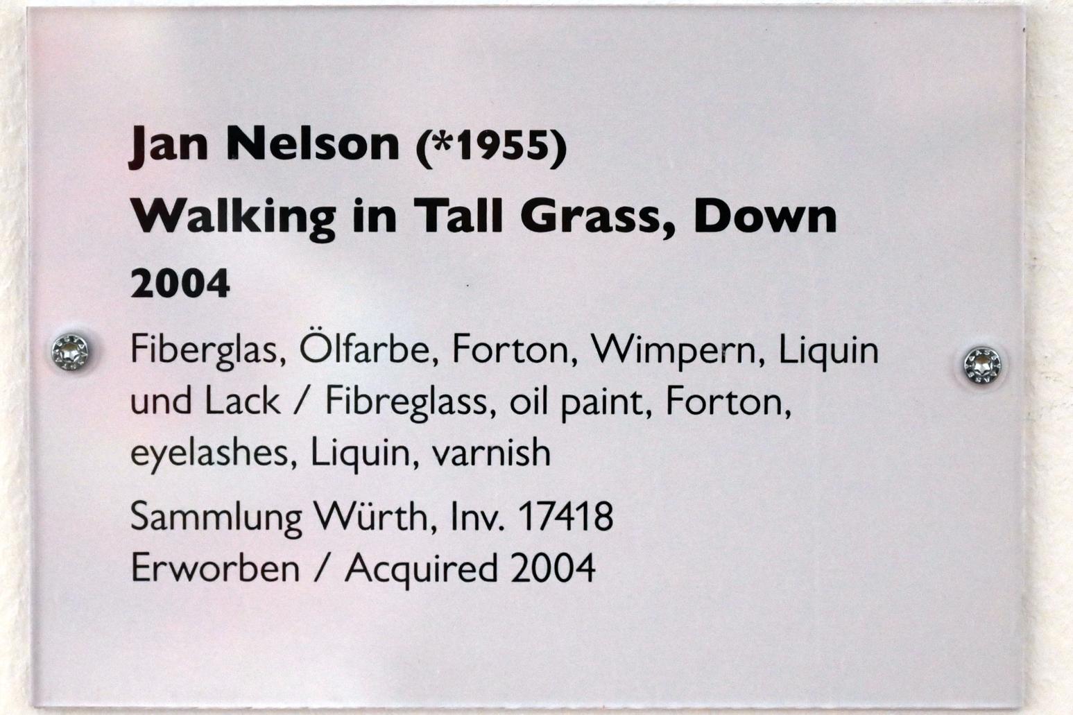 Jan Nelson (2004), Walking in Tall Grass, Down, Schwäbisch Hall, Kunsthalle Würth, Ausstellung "Sport, Spaß und Spiel" vom 13.12.2021 - 26.02.2023, Obergeschoß, 2004, Bild 6/6
