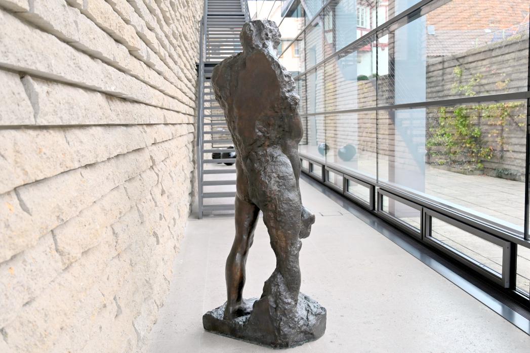 Alfred Hrdlicka (1957–1994), Hommage à Sonny Liston, Schwäbisch Hall, Kunsthalle Würth, Ausstellung "Sport, Spaß und Spiel" vom 13.12.2021 - 26.02.2023, Untergeschoß, 1970, Bild 3/4