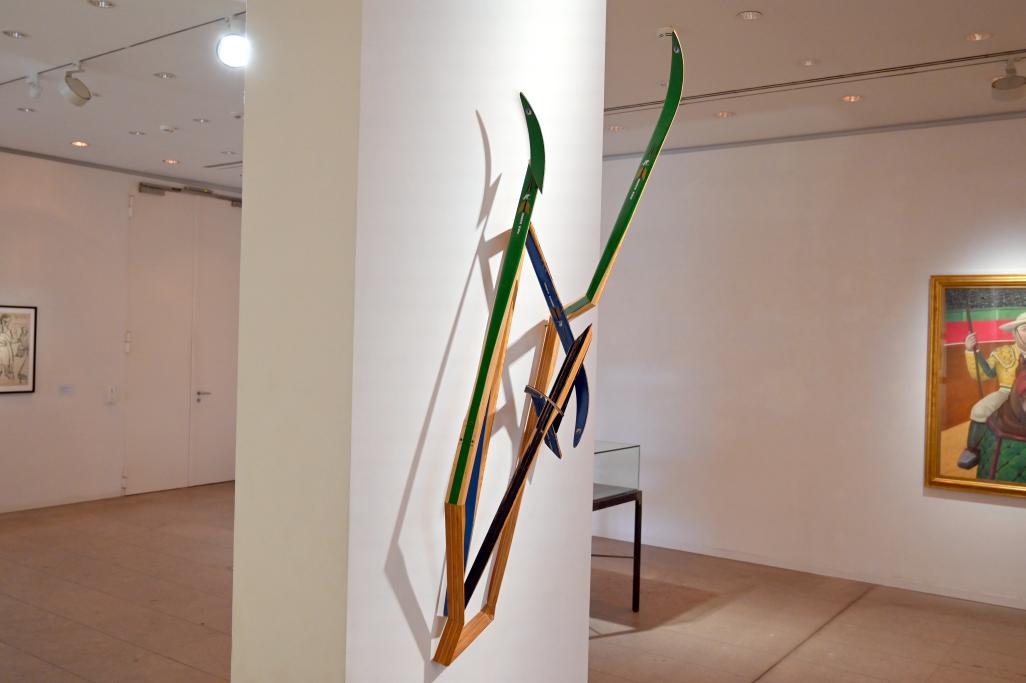 Bernhard Betz (2017), Paarlauf, Schwäbisch Hall, Kunsthalle Würth, Ausstellung "Sport, Spaß und Spiel" vom 13.12.2021 - 26.02.2023, Untergeschoß, 2017, Bild 2/4