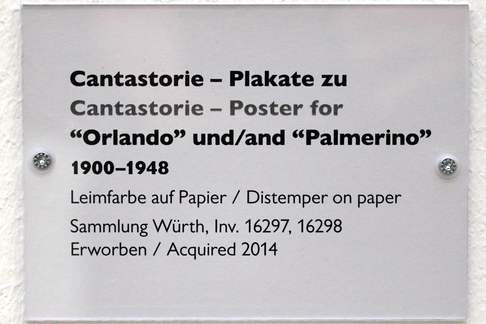 Cantastorie, Schwäbisch Hall, Kunsthalle Würth, Ausstellung "Sport, Spaß und Spiel" vom 13.12.2021 - 26.02.2023, Untergeschoß, 1900–1948, Bild 4/5