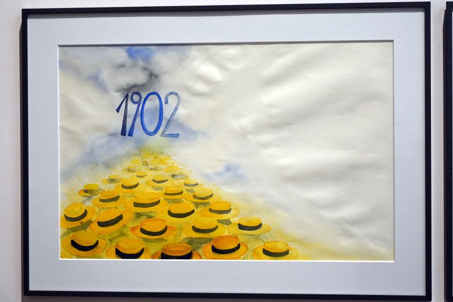 Günter Grass (1979–2006), Mein Jahrhundert, Schwäbisch Hall, Kunsthalle Würth, Ausstellung "Sport, Spaß und Spiel" vom 13.12.2021 - 26.02.2023, Untergeschoß, 1997–1999, Bild 2/18