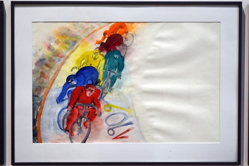 Günter Grass (1979–2006), Mein Jahrhundert, Schwäbisch Hall, Kunsthalle Würth, Ausstellung "Sport, Spaß und Spiel" vom 13.12.2021 - 26.02.2023, Untergeschoß, 1997–1999, Bild 5/18