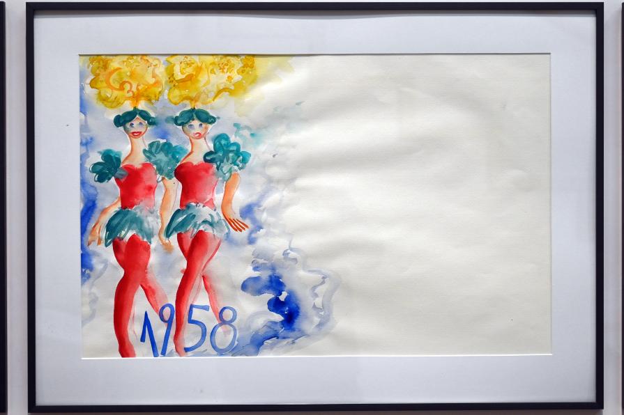 Günter Grass (1979–2006), Mein Jahrhundert, Schwäbisch Hall, Kunsthalle Würth, Ausstellung "Sport, Spaß und Spiel" vom 13.12.2021 - 26.02.2023, Untergeschoß, 1997–1999, Bild 10/18