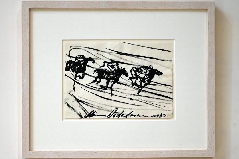 Antonius Höckelmann (1981–1991), Ohne Titel (Turfzeichnungen), Schwäbisch Hall, Kunsthalle Würth, Ausstellung "Sport, Spaß und Spiel" vom 13.12.2021 - 26.02.2023, Untergeschoß, 1980–1987, Bild 2/9