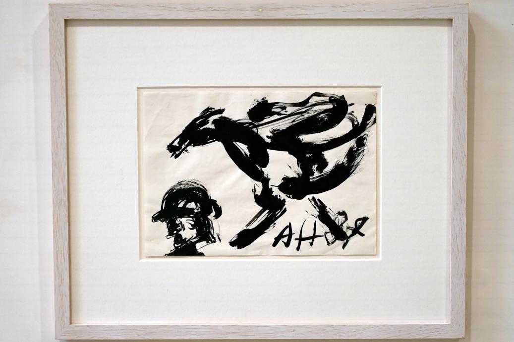 Antonius Höckelmann (1981–1991), Ohne Titel (Turfzeichnungen), Schwäbisch Hall, Kunsthalle Würth, Ausstellung "Sport, Spaß und Spiel" vom 13.12.2021 - 26.02.2023, Untergeschoß, 1980–1987, Bild 7/9