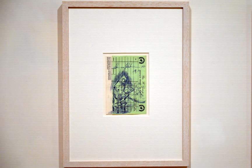 Antonius Höckelmann (1981–1991), Wettscheine, Schwäbisch Hall, Kunsthalle Würth, Ausstellung "Sport, Spaß und Spiel" vom 13.12.2021 - 26.02.2023, Untergeschoß, 1980–1982, Bild 3/7