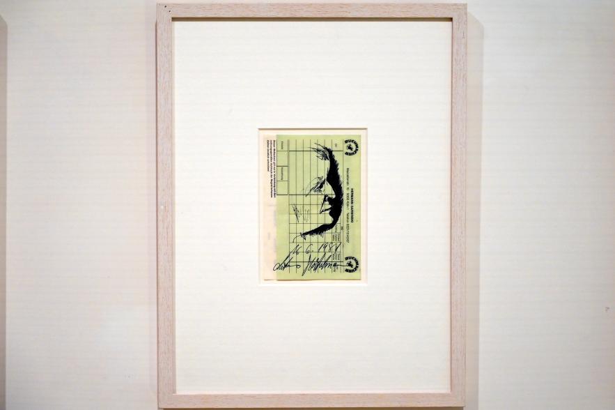 Antonius Höckelmann (1981–1991), Wettscheine, Schwäbisch Hall, Kunsthalle Würth, Ausstellung "Sport, Spaß und Spiel" vom 13.12.2021 - 26.02.2023, Untergeschoß, 1980–1982, Bild 5/7