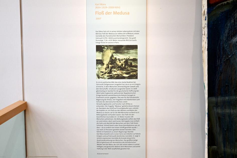 Karl Marx (2007), Floß der Medusa, Bonn, Rheinisches Landesmuseum, 2007, Bild 2/2
