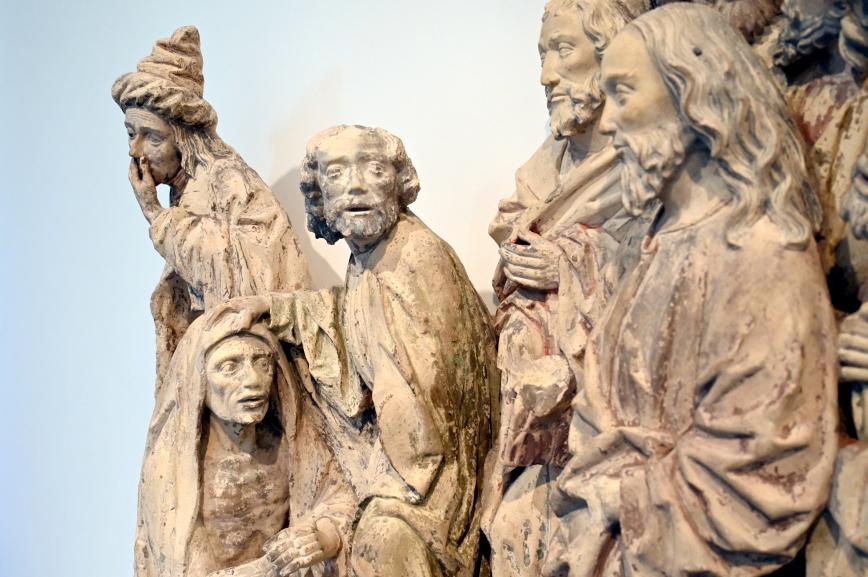 Auferweckung des Lazarus, Köln, Museum Schnütgen, Saal 2, um 1520, Bild 2/4