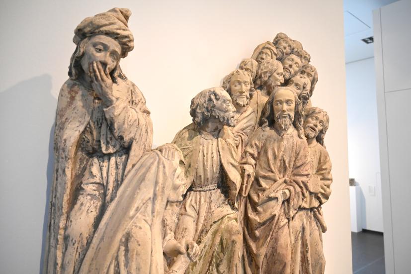 Auferweckung des Lazarus, Köln, Museum Schnütgen, Saal 2, um 1520, Bild 3/4