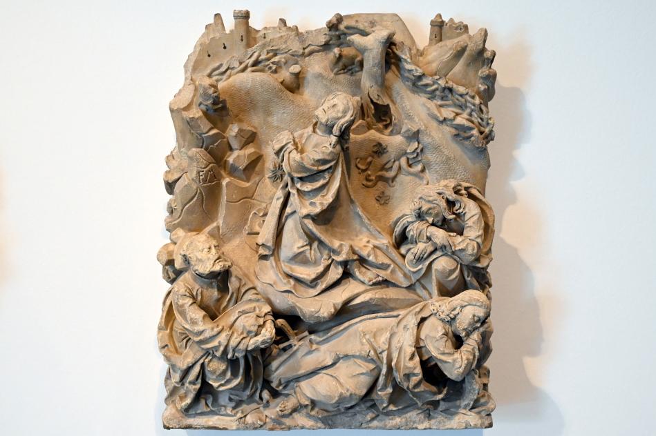 Christus am Ölberg, Köln, Hohe Domkirche Sankt Petrus (Kölner Dom), jetzt Köln, Museum Schnütgen, Saal 2, nach 1508, Bild 1/3