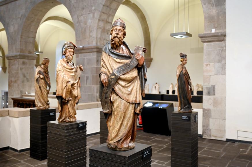 Acht Propheten, Köln, Rathaus, jetzt Köln, Museum Schnütgen, Saal 6, um 1430–1440, Bild 2/9