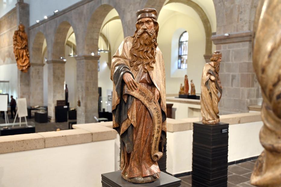 Acht Propheten, Köln, Rathaus, jetzt Köln, Museum Schnütgen, Saal 6, um 1430–1440, Bild 3/9
