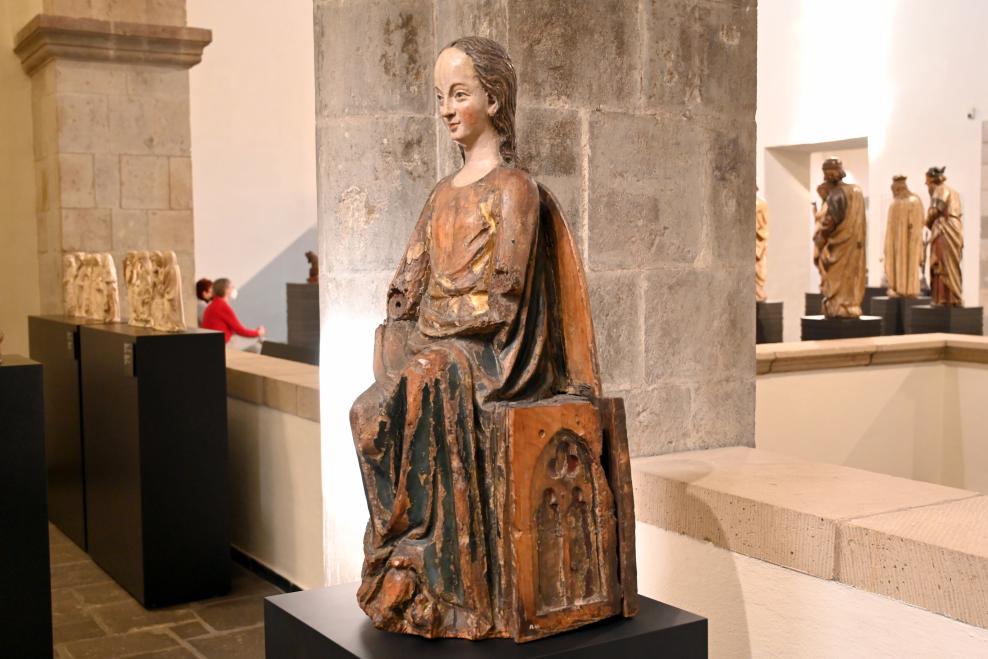 Sog. Kendenicher Madonna, Köln, Museum Schnütgen, Saal 7, um 1270–1280, Bild 2/3