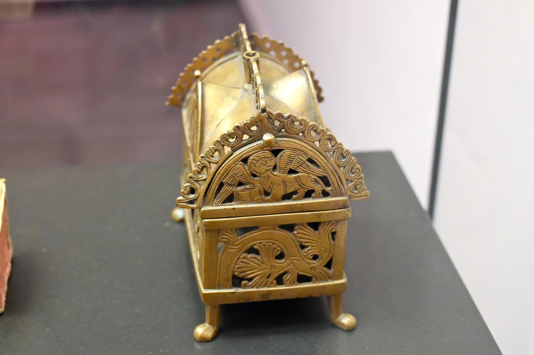 Reliquienkästchen, Köln, Museum Schnütgen, Saal 10, 2. Hälfte 12. Jhd., Bild 2/3