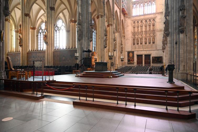 Elmar Hillebrand (1960), Vierungsaltar, Köln, Hohe Domkirche Sankt Petrus (Kölner Dom), 1960, Bild 4/4