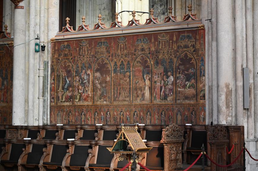 Chorgestühl, Köln, Hohe Domkirche Sankt Petrus (Kölner Dom), um 1308–1311, Bild 2/2