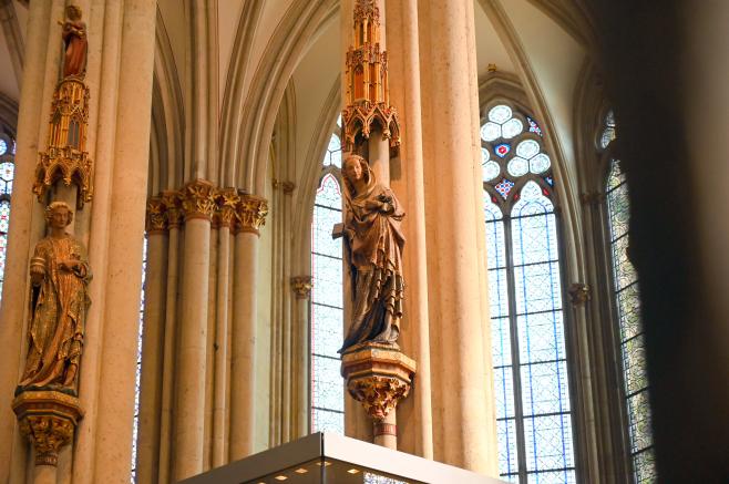 Chorpfeilerfiguren, Köln, Hohe Domkirche Sankt Petrus (Kölner Dom), um 1280, Bild 6/9