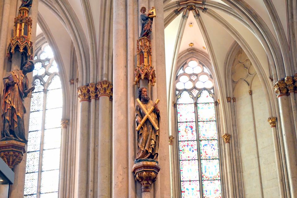 Chorpfeilerfiguren, Köln, Hohe Domkirche Sankt Petrus (Kölner Dom), um 1280, Bild 7/9