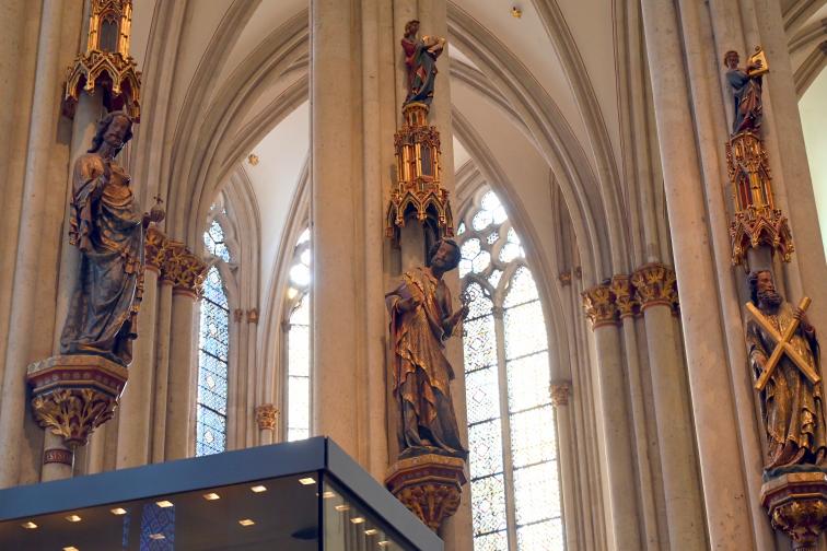 Chorpfeilerfiguren, Köln, Hohe Domkirche Sankt Petrus (Kölner Dom), um 1280, Bild 8/9