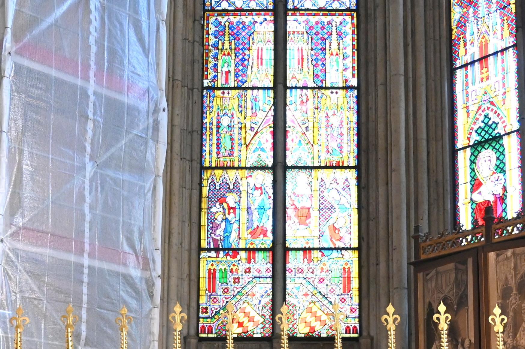 Jakobusfenster, nach 1322