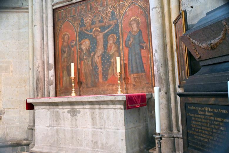 Grabdenkmal der seligen Richeza (gest. 1063), Ehefrau von Mieszkos II., Köln, ehem. Stiftskirche St. Maria ad Gradus, jetzt Köln, Hohe Domkirche Sankt Petrus (Kölner Dom), nach 1063, Bild 2/2