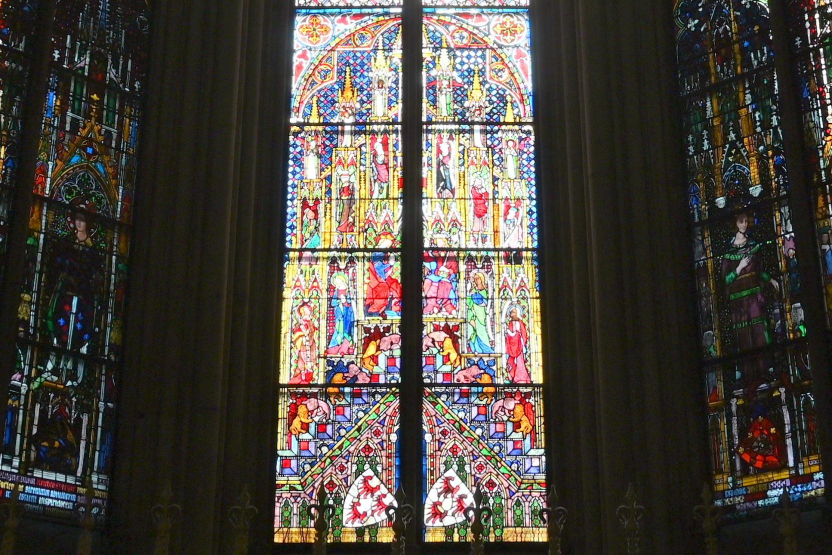Marienkrönungsfenster, Köln, Hohe Domkirche Sankt Petrus (Kölner Dom), nach 1322