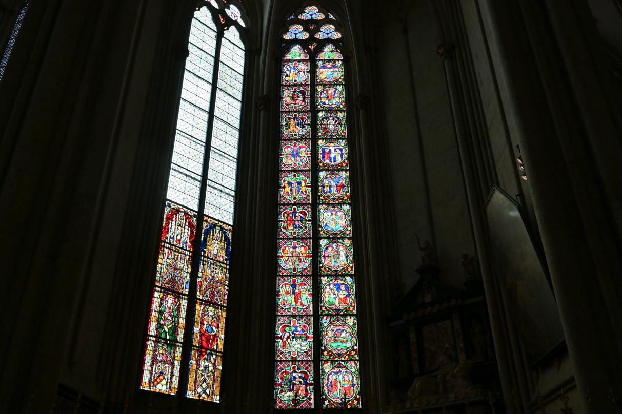 Sog. Jüngeres Bibelfenster, Köln, ehem. Dominikanerkloster, jetzt Köln, Hohe Domkirche Sankt Petrus (Kölner Dom), um 1280