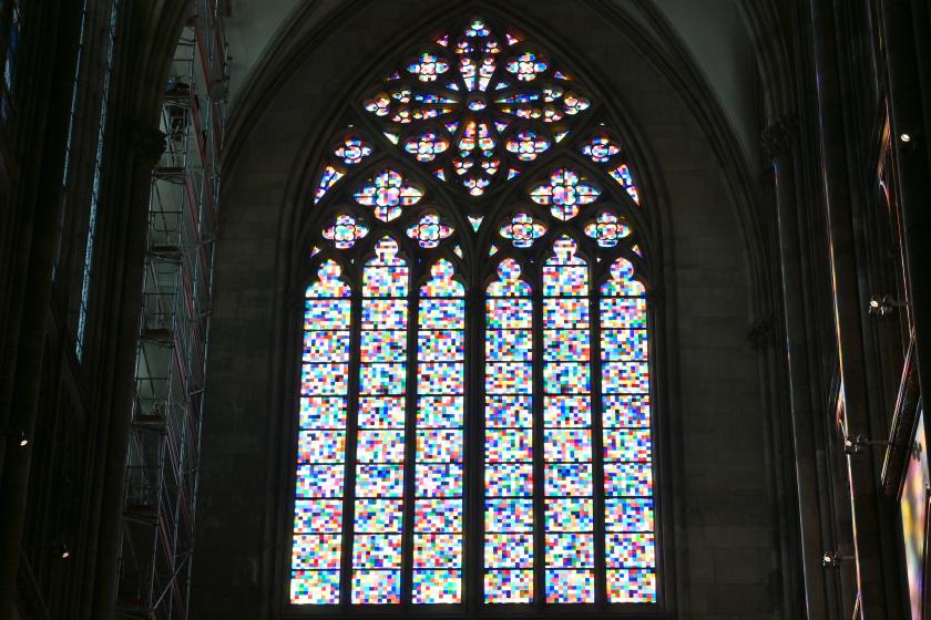 Gerhard Richter (1963–2020), Südquerhausfenster, Köln, Hohe Domkirche Sankt Petrus (Kölner Dom), 2007, Bild 2/2