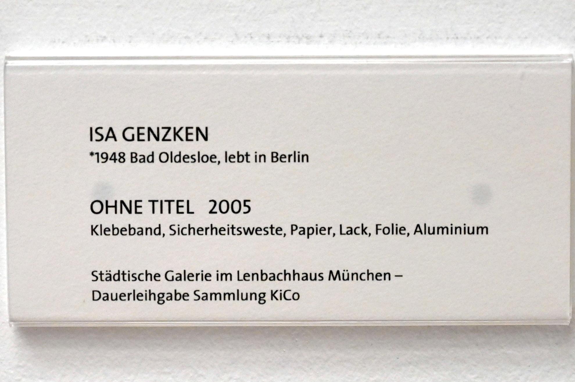 Isa Genzken (1974–2015), Ohne Titel, Bonn, Kunstmuseum Bonn, Saal 1, 2005, Bild 2/2